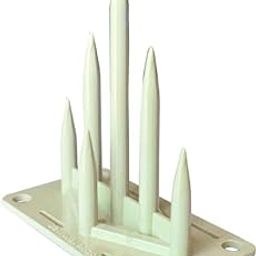 INDONET Birds/Pigeon/Cat/Dog and Monkey Control Spikes Pack of 20pc (White)-image-16