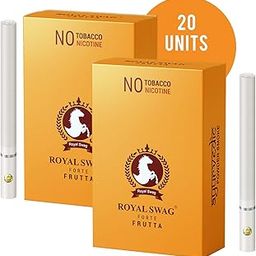 ROYAL SWAG Ayurvedic Cigarette Herbal Frutta Nicotine Free Cigarettes (20 Sticks + 1 Shot)-21