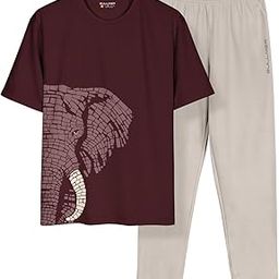 Trendy Clothing Set with Oversized T-Shirt & Pants Co-ords for Men-picture-25