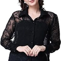 Casual Printed Shirt for Women || Full Sleeves Comfortable Women Shirt for Summer || Regular-Fit Stylish Western Shirt for Women-image-18