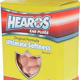 HEAROS Ultimate Softness Series Ear Plugs, Beige, 56 Pair-image-59