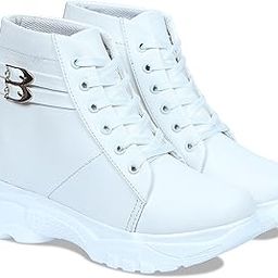 Women Fashion Comfortable Leather Material PVC Rubber Sole Outer Mesh Lace-Up Anti-Slip Water Resistant Outdoor Sports Shoes-image-80