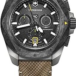 I.N.O.X. Chrono, Large Swiss Made Men's Watch, Black Dial, 43 mm, 200m Water Resistant, Titanium Case, Wood Strap, Quartz Chronograph Wrist Watch for Men | 241988.1-image-24