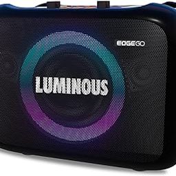 Luminous Edge GO 1500 Portable Power Station + In-Built Bluetooth Speaker | 1200W Output | 1120 Wh | Powers Multiple Devices | 90 min Fast Charging | 90W Audio System | 2 Mics Available | 5 Y Warranty-image-67