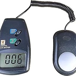 Lab Junction Lux Meter,Digital Lux Meter,Range : 0-50,000 Lux. 3 ranges,LJ-LX 1010 B as per Quality Standards-25