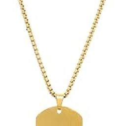 Stylish Stainless Steel Midnight Charisma Locket Neck Chain for Men | Stylish Pendant Necklace | Jewellery Accessories for Boys | Minimal Jewelry | Gifts for Boyfriend & Husband-image-50