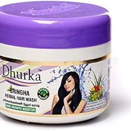 Dhurka Bringha Herbal Hair Wash Paste For All Hair 200g Pack,1 Count-14