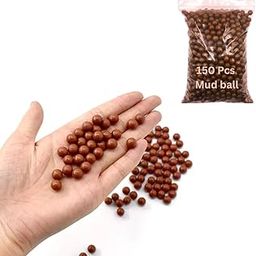INDIAN SLINGSHOT™ Sample 8mm-9mm Biodegradable Slingshot Training Clay Balls, Biodegradable Mud Balls for Slingshot | 150 Grams Sample Pack for Trial-image-44