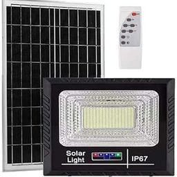 Solar LED Flood Light, 150W, Outdoor Waterproof, Remote Control, Garden Wall Compound Lighting-16