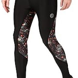 Recharge Men Polyester Sports Compression Pant/Legging/Full Tights-image-41