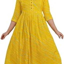 Fit and Flaired Cotton Printed I Maternity I Kurti I Kurta I Gown I Midi I Maxi I Feeding Kurti I for Women-image-77