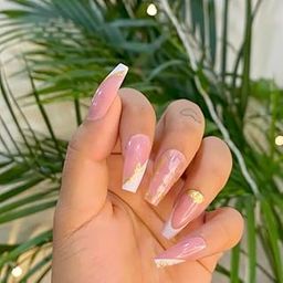 Buddy Jelly Trends Premium Designer 24pcs Stick-on Nails set, with Easy Glue Tab application, Nails are Reusable & Unbreakable (W1479)-12