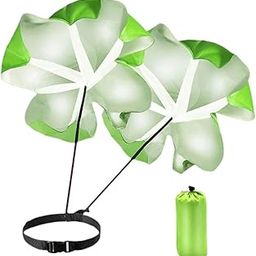 SECRET DESIRE Creations Running Speed Chute Powerchute Umbrella for Soccer Core Strength Kids Adults Green-picture-16