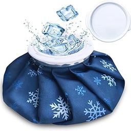 Hot Water Bag Ice bag for Pain Relief 9inch Cold Ice Pack Bag for Pain Relief - Cold Water Bag for Pain Relief, Injuries, and Cold Therapy Comes with Leakfree Closure (Multicolour)-image-89