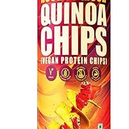 Noon to Moon Quinoa Peri Peri Flavoured Chips | Vegan & Gluten-Free Superfood Chips | Lightly Spiced | Pack of 1 (150 grams x1)-image-94