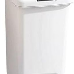 SHIPLORD® Hands-Free Kitchen Trash Can: Space-Saving Square Pedal Wastebasket with Lid for Easy Waste Disposal-image-84