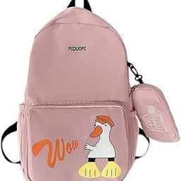 Middle School Bags for Teenagers Girls Student Backpack Women Nylon Bookbag Korean Bagpack,Ethnic Style Waterproof Oxford Backpack Ladies Fashion Travel Canvas Bag-image-43
