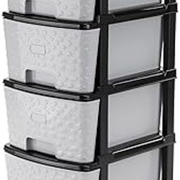 4-XL Drawer Multipurpose Drawer Plastic Modular Chest Storage Organizer Home, Office, Parlor, School, Doctors, Home and Kids (4XL)-image-7