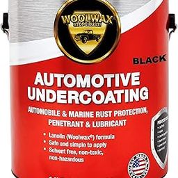 Woolwax Undercoating Protection, Rust Inhibitor and Prevention, Anti Corrosion Multi Purpose Penetrant and Lubricant Lanolin Formula, 1 Gallon Black Color-image-17