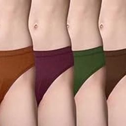 Womens Panty Cotton Printed Panty Brief (Pack of 6)-image-57