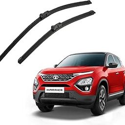 Front Windsheild Car Soft/Frameless Wiper Blades Compatible For TATA HARRIER Set Of 2pc (D-26,p-20)-12