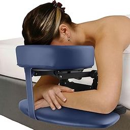 TOROKOM Adjustable Headrest, Face Pillow, Cradle & Face Pillow, Support Bracket, Headrest, Face Pillow, Salon Home, Mattress, Massage Set (Blue)-image-60