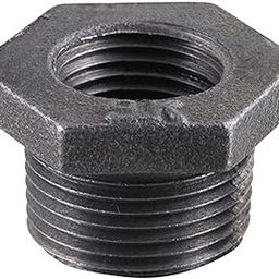 Matco-Norca ZMBBU0503 Malleable Iron Bushing, 1" x 1/2", Black-image-73