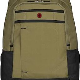 CRINIO 16 Inch Laptop Backpack with Tablet Pocket, QuickAccess Pocket in Olive (24 Litre)-blend of style & function, Swiss designed, 606483-image-7