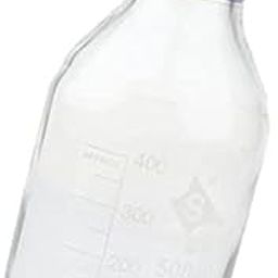 CALANDIS™ 2xGraduated Round Glass Reagent Bottle with Scale Line Screw Cover Cap 500mL | Lab Glassware | Lab Supplies | Healthcare Lab & Life Science-picture-17