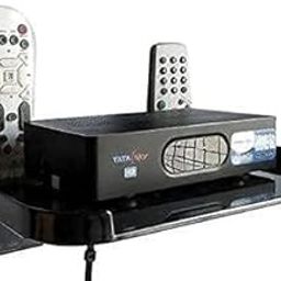 DIGIONICS Acrylic Unbreakable Set Top Box Stand, DVD Player Music Player Wall Mount(Black)-image-87