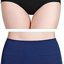 Women's High Waisted Cotton Underwear Ladies Soft Briefs Panties | Women Antibacterial Cotton Hipster Panty | Women's Seamless High -Rise Panties Hipster-image-56