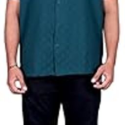 Men Printed Green Colour Casual Wear-image-44