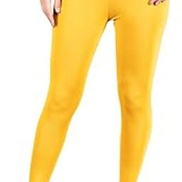 Ankle Length Lycra Womens Leggings/Bottom WEAR-image-64