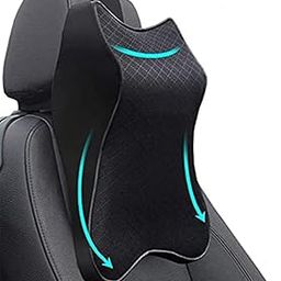 VishBin Car Neck Pillow Breathable Car Seat Headrest Pad/Memory Foam Pillow/Neck Support Head Neck Rest Support/Soft Cushion for Car Office-10