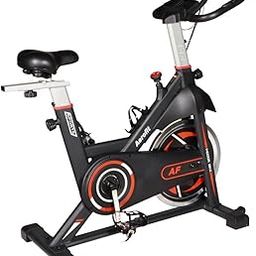 Aerofit Spin Bike AF 296,6.5 Kgs high inertia spin wheel,Resistance Level : Pad breaking system with infinitely adjustable breaking power,Resistance System : Adjustable resistance . “+” “-” tension control,User Weight: 120 Kgs.-11