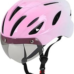 SAZ DEKOR Bike Helmet Bike Hat Adjustable Cycling Helmet for Road Bike Outdoor Cycling Pink-image-73