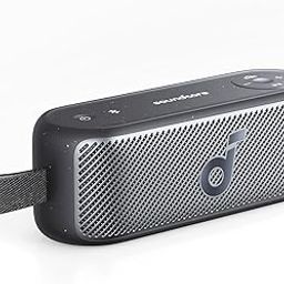 soundcore by Anker Motion 100 Portable Speaker, Bluetooth Speaker with Wireless Hi-Res, 2 Full Range Drivers for Stereo Sound, Ultra-Portable Design for Outdoor Use, Customizable EQ, and IPX7-17