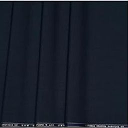 Vimal 0-Degree Men's Poly-Viscose Unstitched Fabric 1.2 m for Trouser Pants (Blue Charcoal, Free Size) and Wallet-picture-23