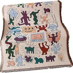 Meadawgs® Boho Throw Blanket Picnic Blanket Summer Beach Blanket for Bed Couch Camping|Sporting Goods | Outdoor Sports |Blankets & Liners|1 Boho Throw Blanket-image-51