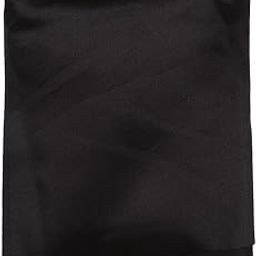 bnf® Low-Key Solid Plain Silk Satin Multi-Use Cloth in Lustrous Black Crafts | Fabric-image-57
