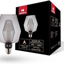HAVELLS Decorative Bulb -BLOOM T20 SMOKE 4W 6500K E27 LAMP-image-43