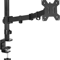Tukzer Single 13 to 27-inch(33 to 68.5cm) LCD Monitor Desk Mount Stand, Height Adjustable Arm Mount, Fully Adjustable, Tilt, Articulating/Holds 1 Screen Stand-Steel (TZ-T19)-23