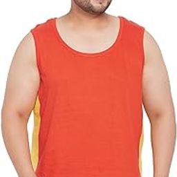 Plus Size Men's Cotton Vest-image-26