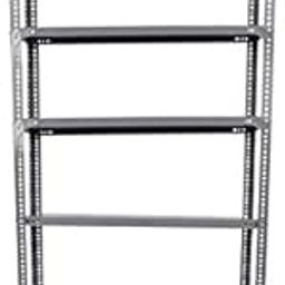 Spacious Slotted Angle Rack 7 Shelves Multipurpose Fine Finishing Fresh Quality Storage Rack Dimension 15"x36"x87" (DA Grey Painted)-image-16