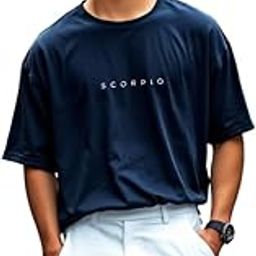 Men Oversized Printed Round Neck Cotton Blend T-Shirt-image-69
