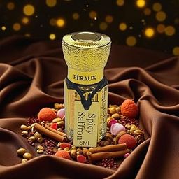 SPICY SAFFRON | Luxury Attar Roll-On – 6ml (FOR MEN) | Alcohol-Free | Warm & Long Lasting Perfume Oil by PÉRAUX | Premium Gifting Attar-image-57