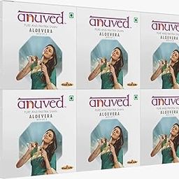 Anuved Aloe Vera + Vitamin E Soap | Pack of 6 | 125g Each | Enriched with Rishikesh Gangajal | Soothes, Heals & Protects the Skin | Effective Cleanser & Skin Moisturizer for Men and Women-image-53