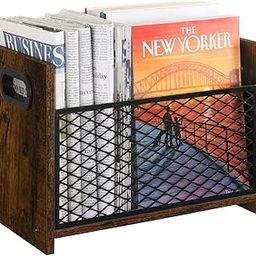 YINMIT Magazine Holder,Magazine Rack Floor,Magazine Storage Basket,File Holder Organizer,Folder Organizer Bin for Magazines,Books,Newspapers,Tablets-image-50
