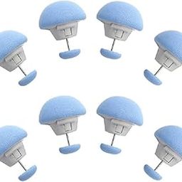 YATNAT IMPEX Blanket Clips, Duvet Cover Holding Clips, Quilt Clip Fasteners, Non-Slip Comforter Clips, Prevent Duvet Cover Sheets, Curtains Or Bedding Accessories from Shifting (Blue, Pack of 8)-picture-14