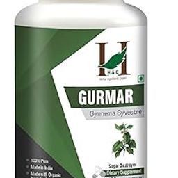 H&C Herbal Ingredients Expert Gurmar/Gymnema 450mg 120-Capsules For Healthy Blood Sugar Levels, Metabolic Wellness-22